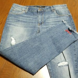 STS BLUE Taylor tomboy you wish frayed hem NWT 30